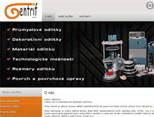 Tablet Screenshot of centrif-odlitky.com